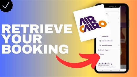 Retrieve your booking .